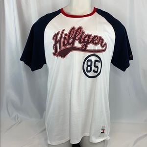 Tommy Hilfiger Men’s XLarge Baseball Tee Shirt